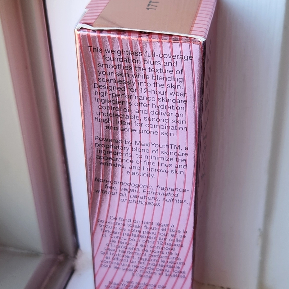 NIB LAWLESS FORGET THE FILLER SKIN PLUMPING LINE SMOOTHING FOUNDATION T17 - Picture 12 of 15